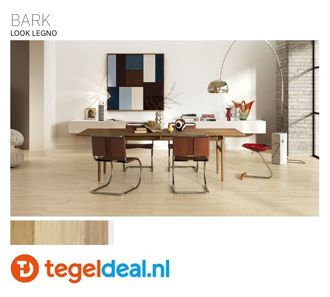 Cercom Bark, houtlook tegels voor binnen en buiten 