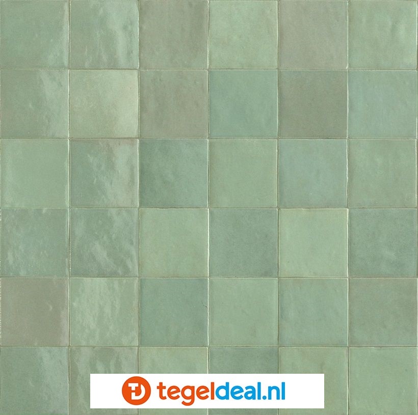 Marazzi Zellige TURCHESE, M5P4, 10x10 cm