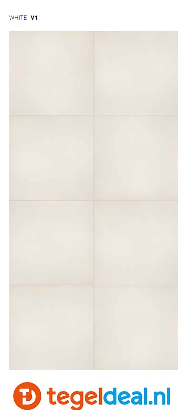 VLT KEOPE Elements Design White, 60 x 60 cm Natural