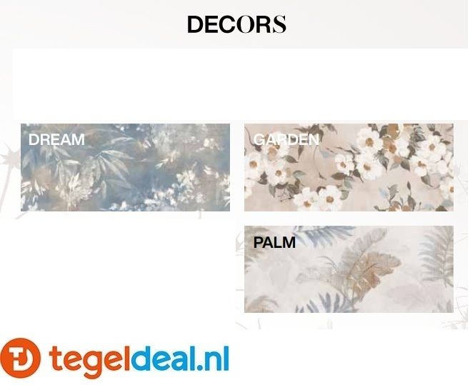 Supergres Your Match Wall, Palette No2, 50x120 cm, wandtegels