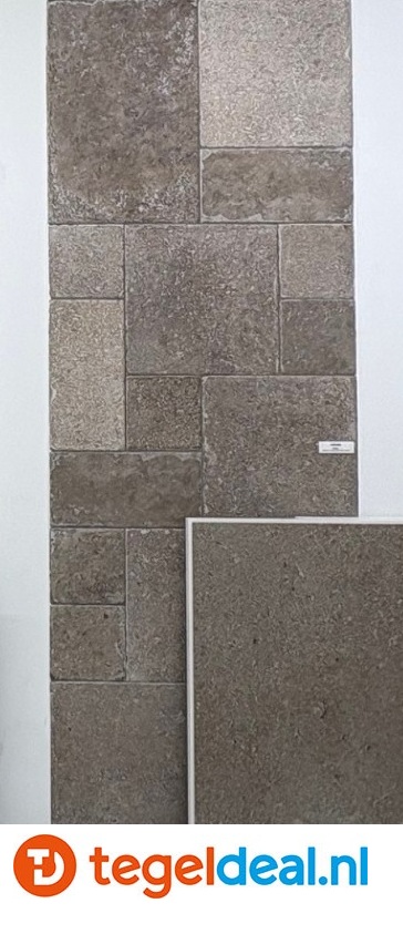 Isla Tiles, Pomposa MINERAL, 80x80x2 cm, art. 1006862, natuursteenlook terrastegels