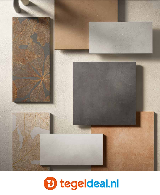 Monocibec, Gamut, cementlook tegels