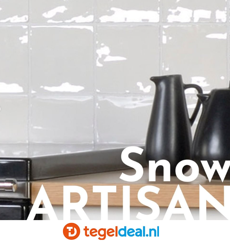WDT Handvorm Life, Artisan SNOW, 13x13 cm WDT Handvorm Life, Artisan SNOW, 13x13 cm