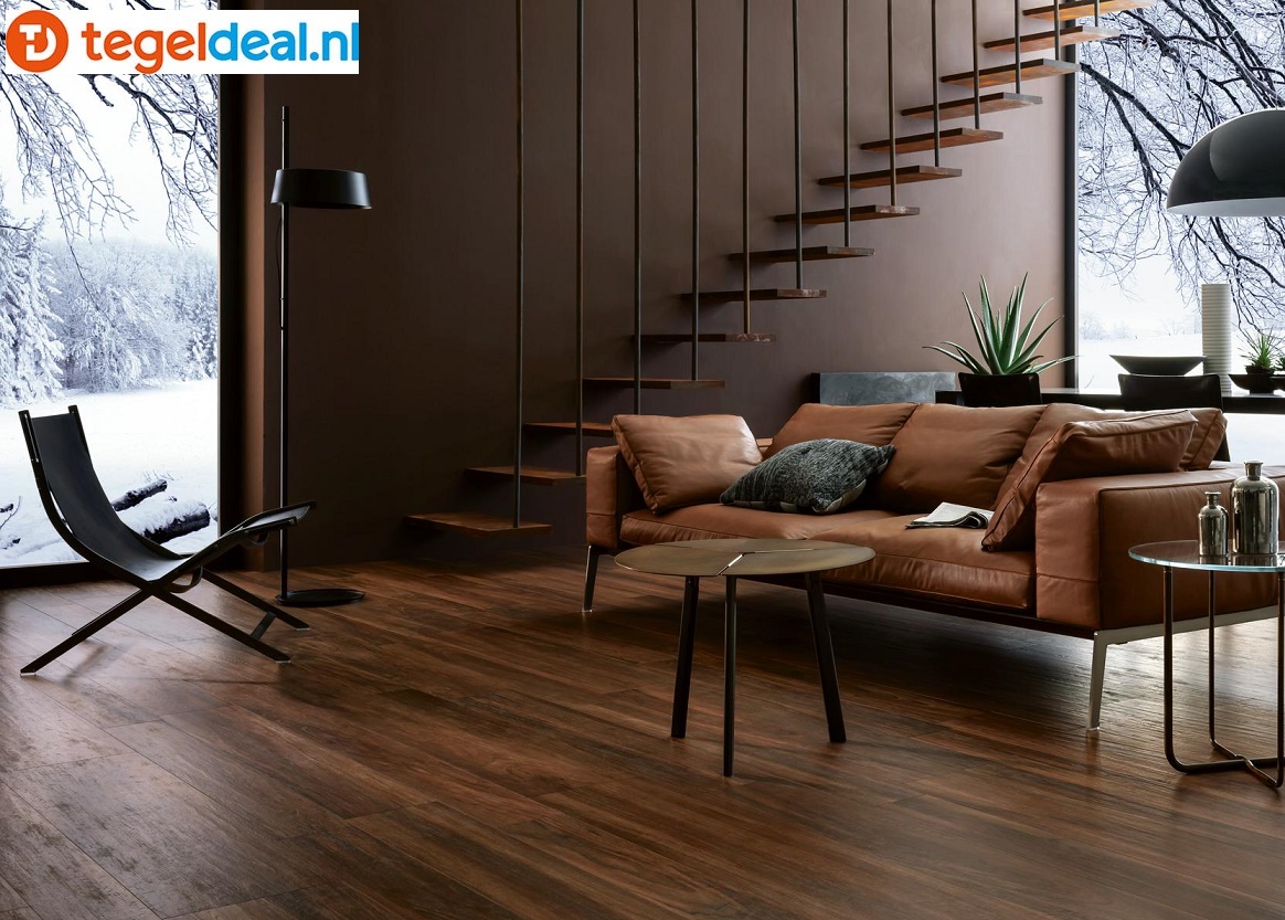 Marazzi Treverkchic, Noce Italiano, 20x120 cm MH2T