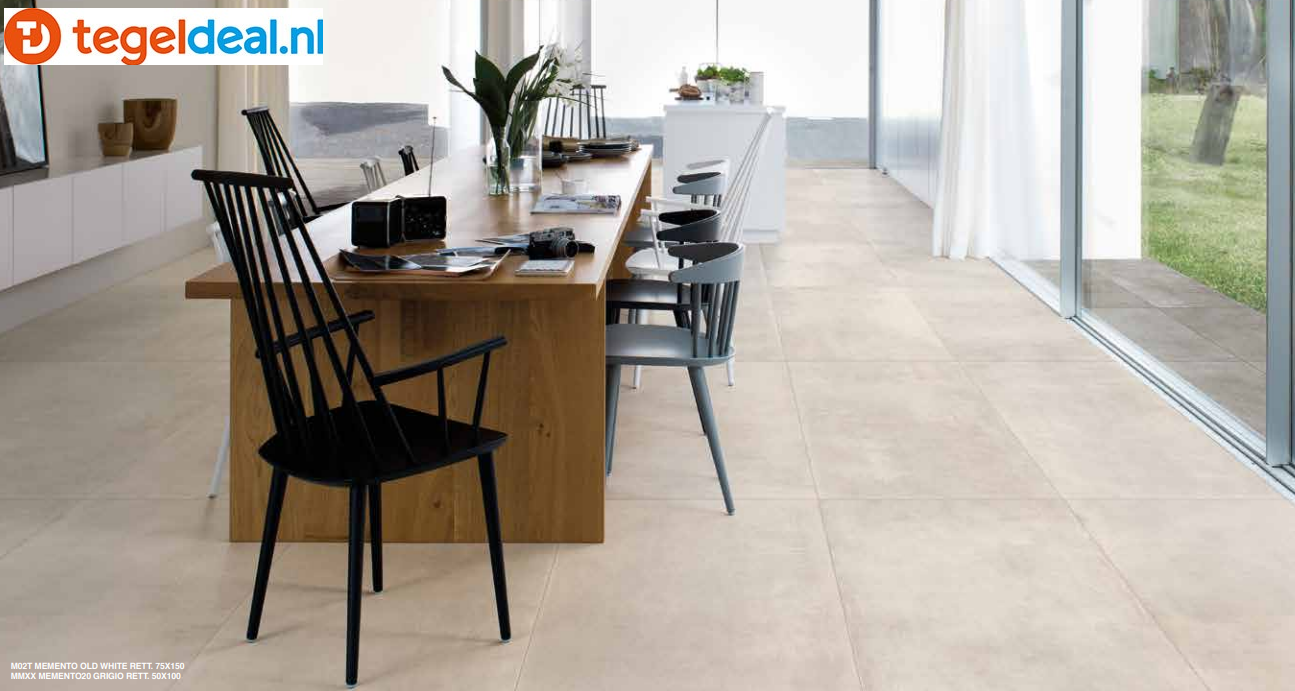VLT Marazzi Memento, Old White, 30 x 60 cm M0E9