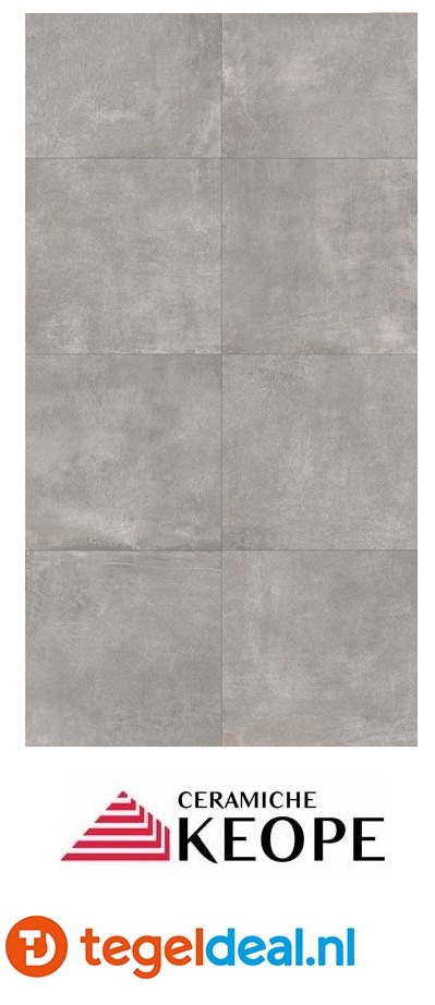 KEOPE Noord Grey, 120x120x2 cm K2, terrastegels