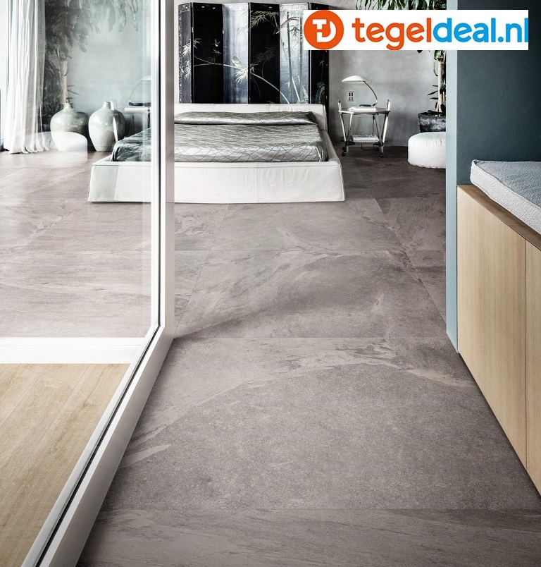 Marazzi Mystone Ardesia, Cenere, 60x60 cm M03M