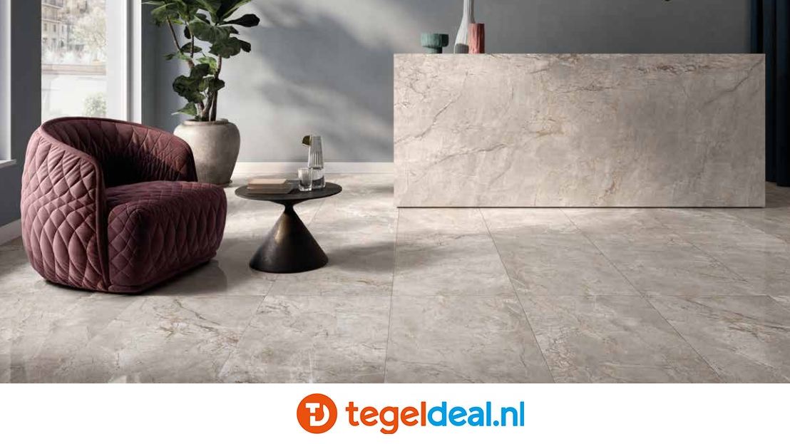 KEOPE Elements Lux, SILVER GREY Lappato, 60x120 cm