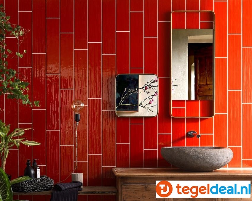 Tonalite, Paintboard, 10x40 cm, wandtegels Tonalite, Paintboard, 10x40 cm, wandtegels