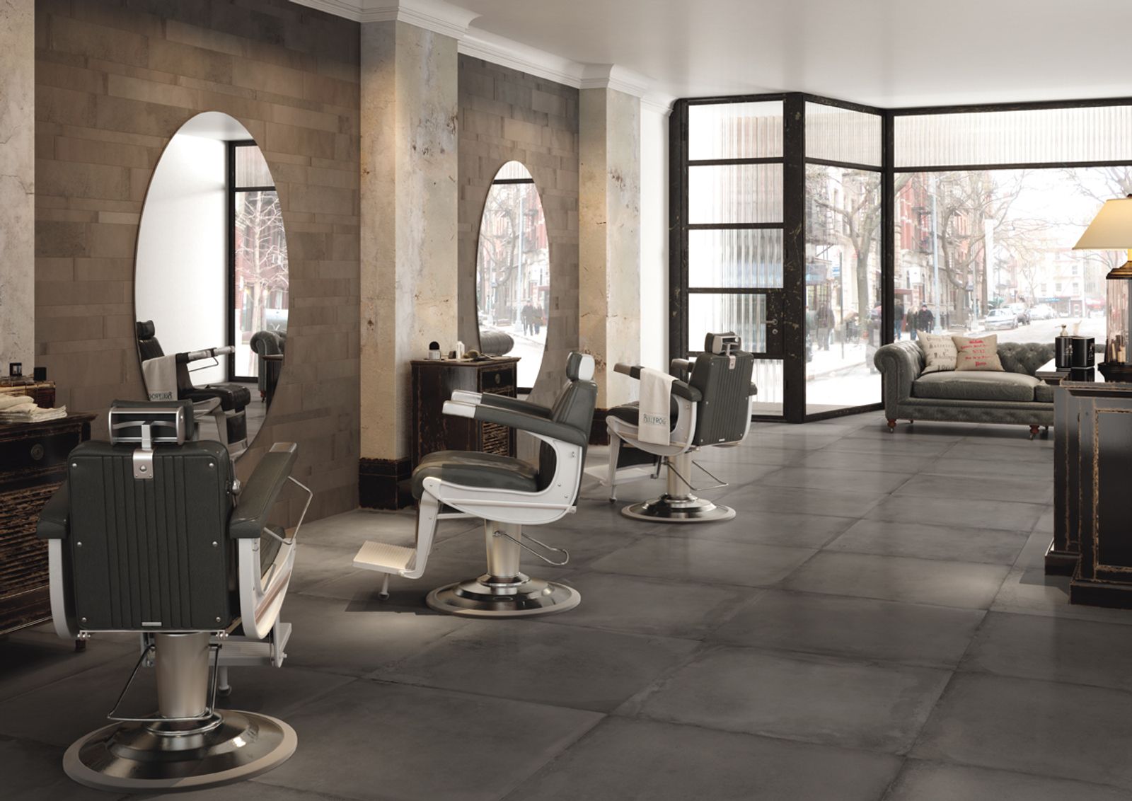 Imola Origini, betoneffect