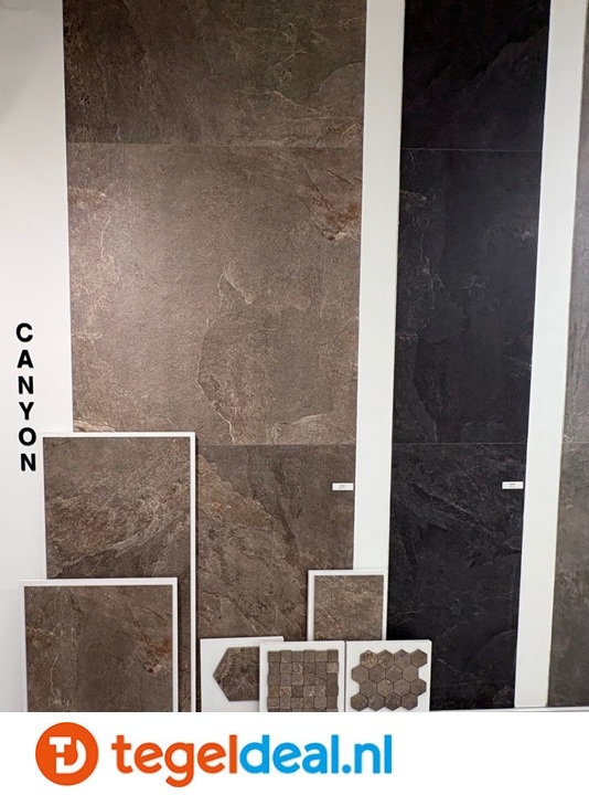 Isla Tiles, Canyon, natuursteenlook tegels vanaf € 39,98 per m2 / Palletdeal op aanvraag