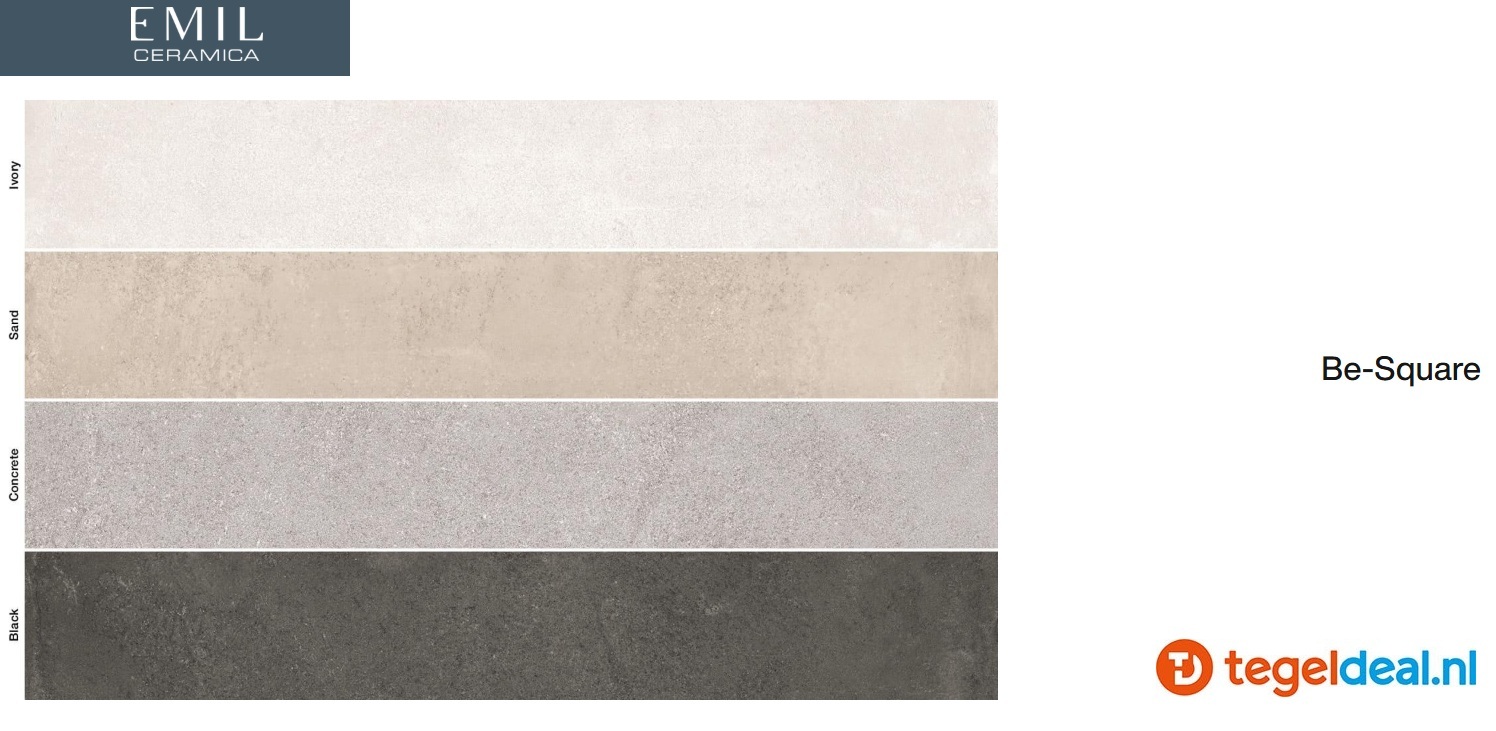 Emil, Be Square, betonlook tegels