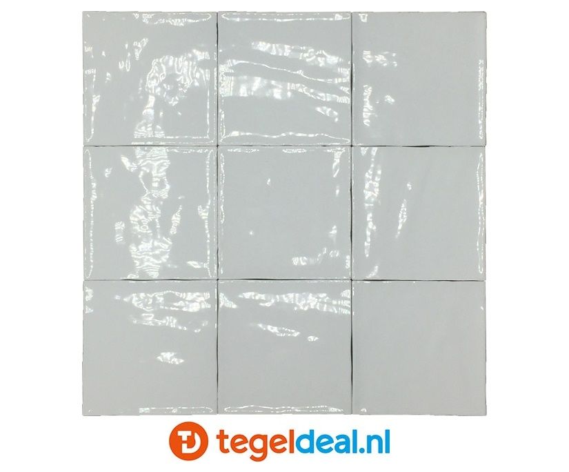 WDT Revoir Paris Atelier Blanc de Lin, 10x10 cm glans WDT Revoir Paris Atelier Blanc de Lin, 10x10 cm glans
