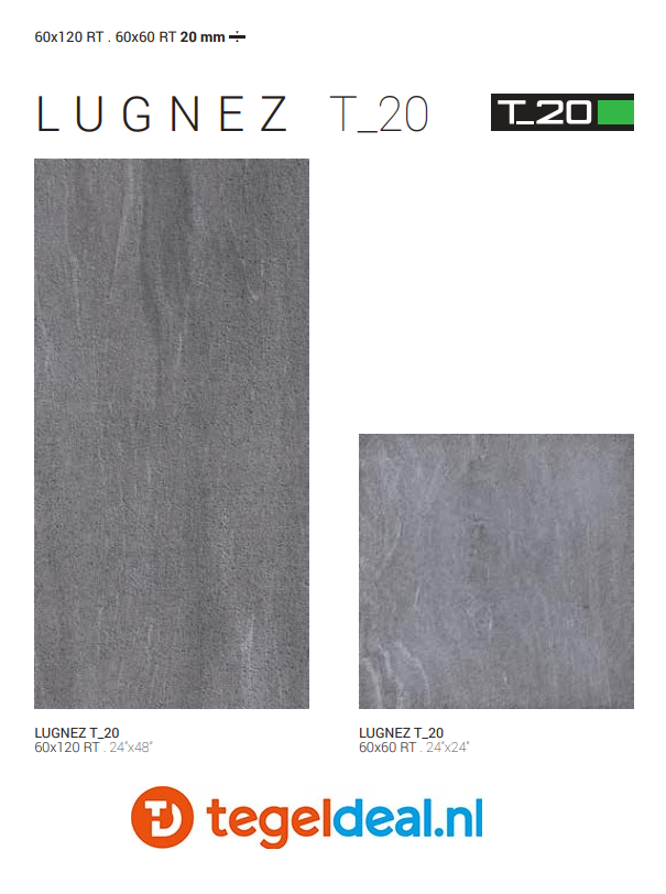 TRT Supergres Stonework Lugnez, 60x120x2 cm OUTDOOR