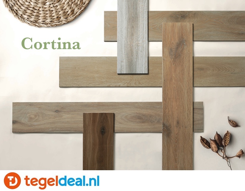 Rondine, Cortina, houtlook tegels voor binnen en buiten 