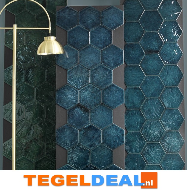 WDT Tonalite, Esamarine, 16,2x18,5 cm hexagon WDT Tonalite, Esamarine, 16,2x18,5 cm hexagon