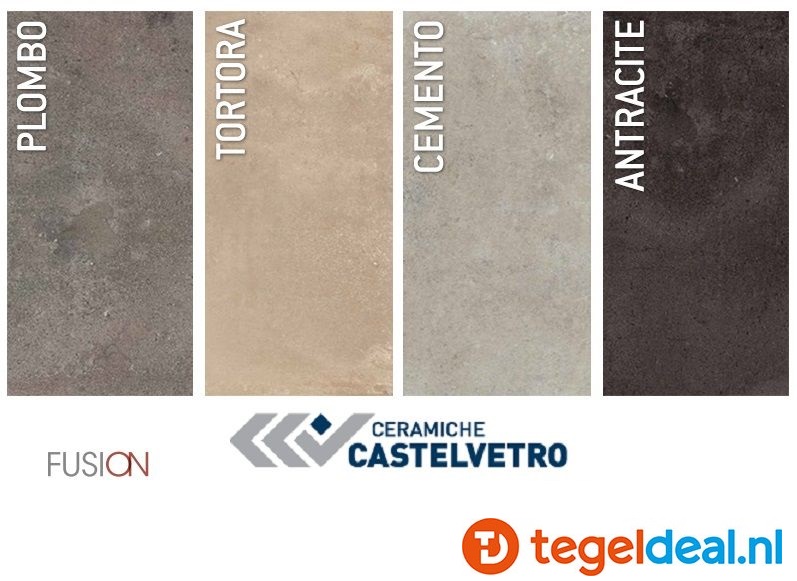 Terrastegels Castelvetro, Fusion OUTFIT2.0 - 2 cm dik