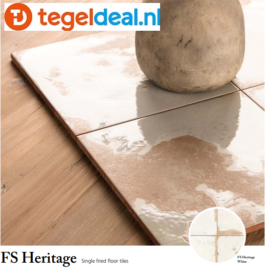 Peronda, Fs Heritage, 45x45 cm, 4 kleuren, vintage patroontegels 