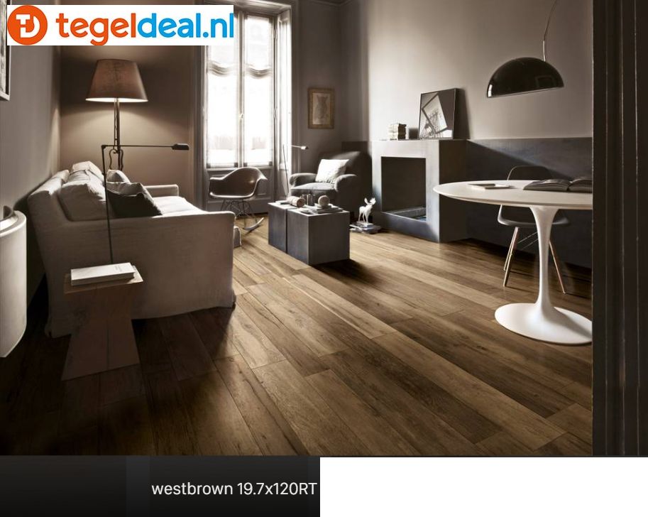 Supergres Travel Westbrown, 20x120 cm GRIP, TSBS, houtlook tegels