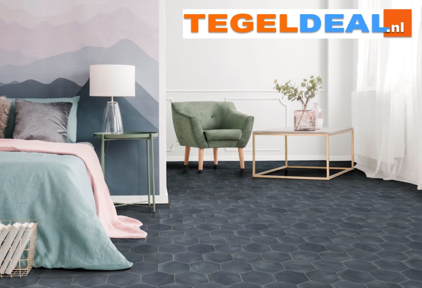 VLT Nanda Tiles, Capri, 14x16 cm, hexagon VLT Nanda Tiles, Capri, 14x16 cm, hexagon
