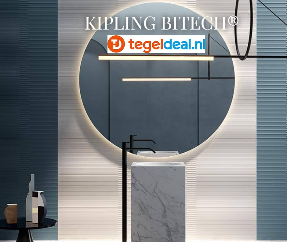 WDT DOM Kipling Bitech, matte wandtegels 33x100 cm