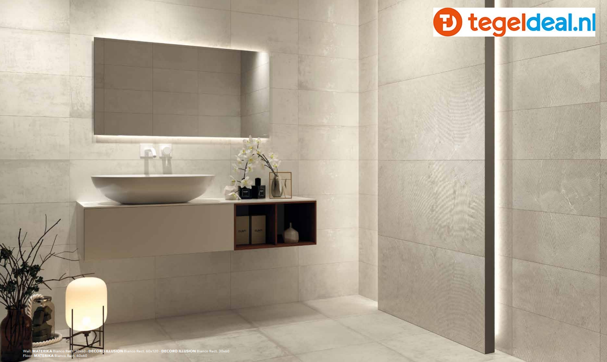 Castelvetro, Materika Project BIANCO 60x60 cm, CMK60R1 Castelvetro, Materika Project BIANCO 60x60 cm, CMK60R1