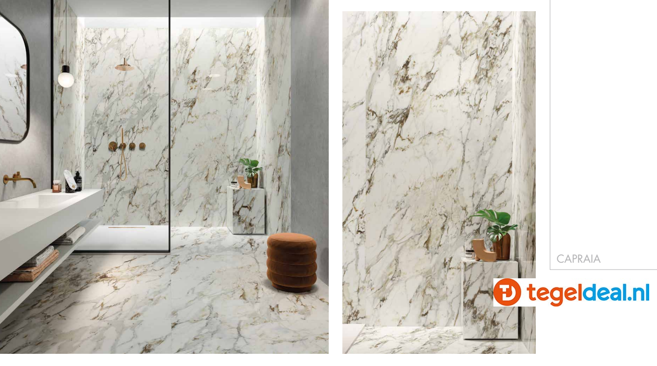 VLT Supergres Purity of Marble Brecce, Capraia Lux, 120 x 120 cm