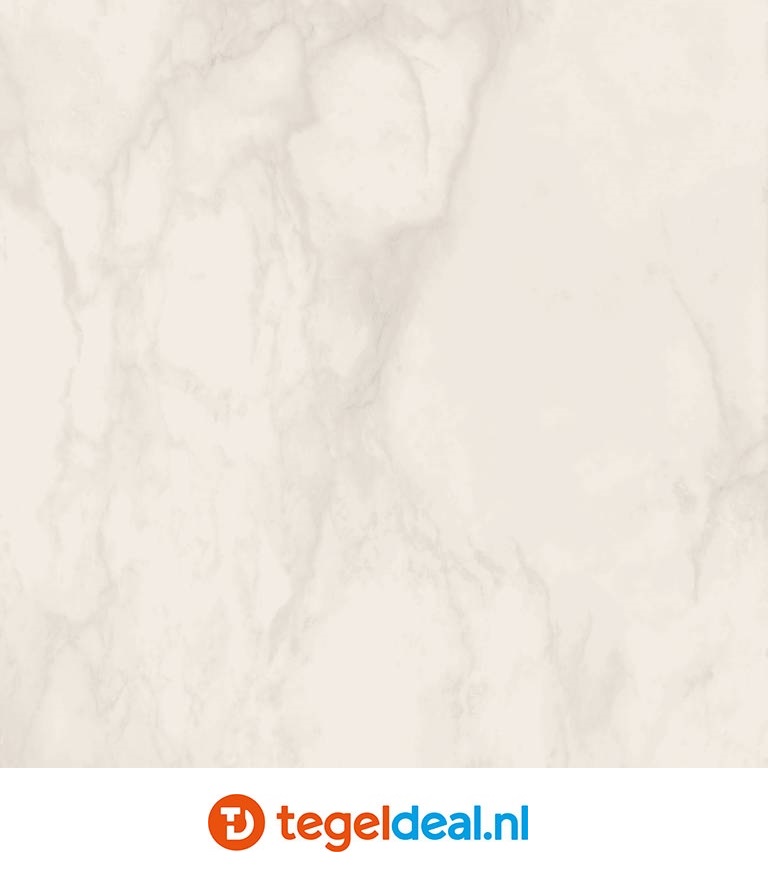 Supergres Purity of Marble, Pure White Lux, 75x75 cm, marmerlook tegels Supergres Purity of Marble, Pure White Lux, 75x75 cm, marmerlook tegels
