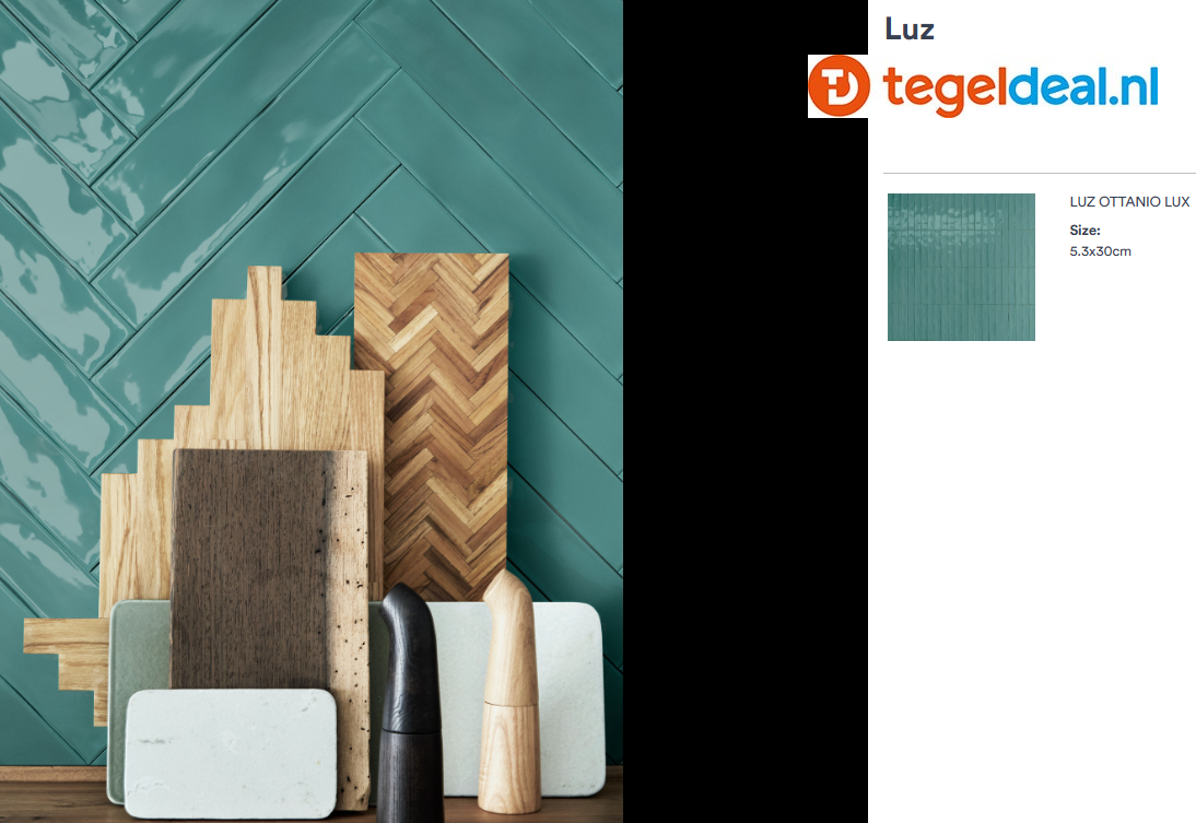 Marazzi Luz OTTANIO, 5,3x30 cm MFM7, wandtegels 