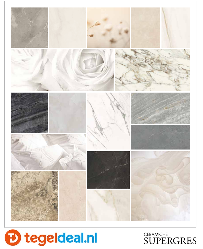 VLT Supergres Purity of Marble Brecce, Capraia Lux, 75 x 75 cm