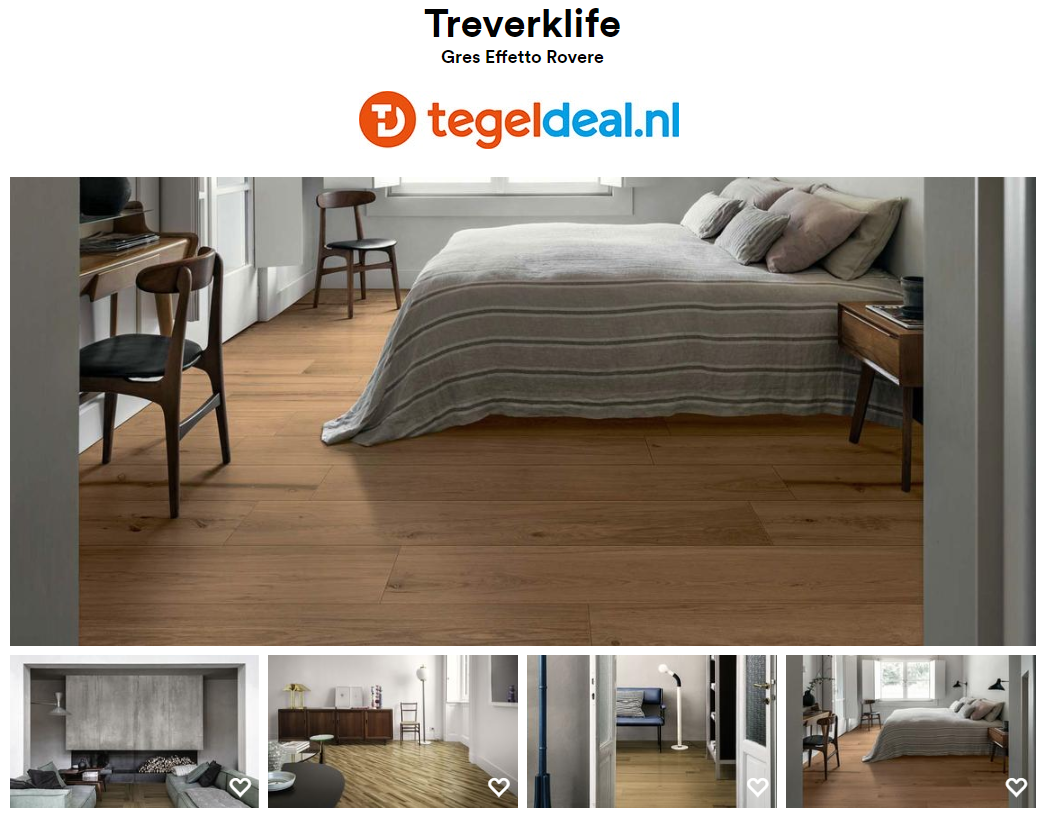 Marazzi Treverklife, houtlook tegels -  3 kleuren - 2 formaten
