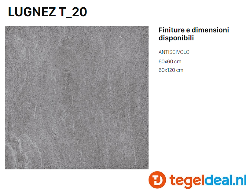 TRT Supergres Stonework Lugnez, 60x60x2 cm