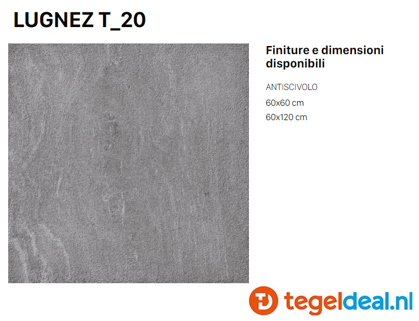 TRT Supergres Stonework Lugnez, 60x120x2 cm OUTDOOR