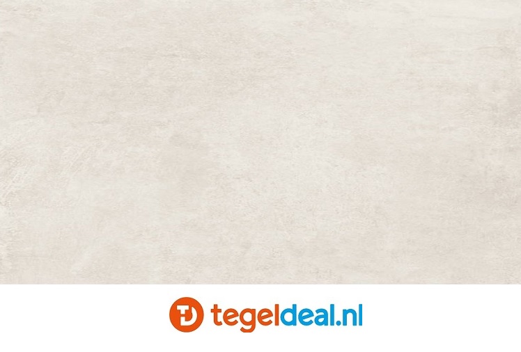 Supergres H.24 Ivory, 60x120 cm, HIV2, cementlook tegels