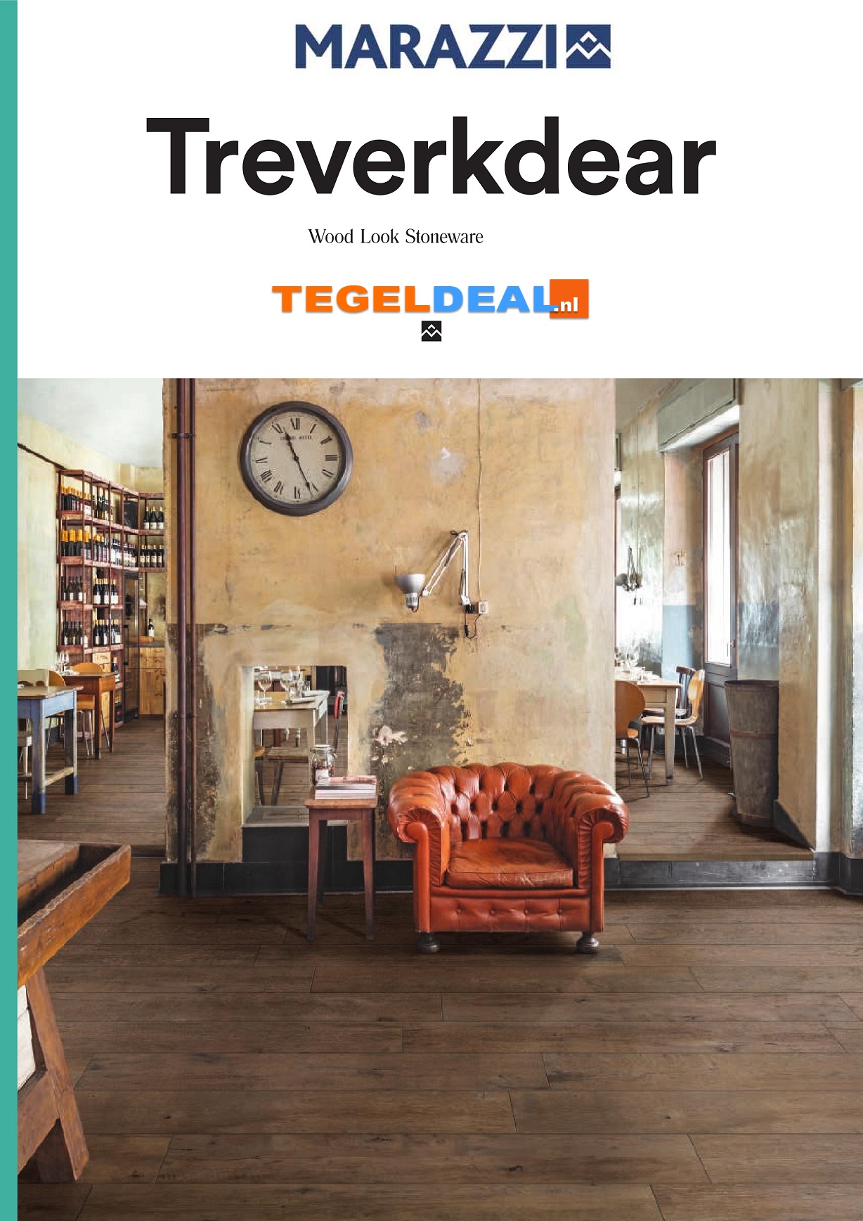 VLT Marazzi Treverkdear, verouderde planken