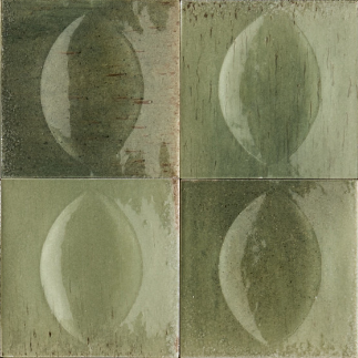 Ragno Gleeze GIADA struttura EGG 3D, 10x10 cm, R8GV, reliëf wandtegels 