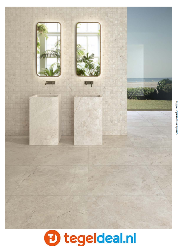 WDT Keope Omnia Emperador White, 60 x 120 cm Crossing 3D WDT Keope Omnia Emperador White, 60 x 120 cm Crossing 3D