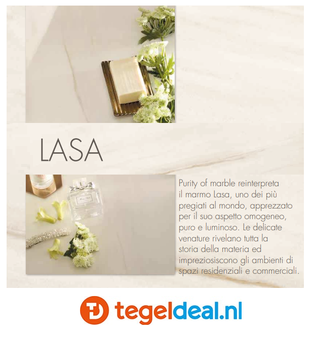 Supergres Purity of Marble, Lasa Lux, 60x120 cm, marmerlook tegels Supergres Purity of Marble, Lasa Lux, 60x120 cm, marmerlook tegels