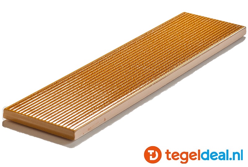 Stripes Crackle Albero, 6,5x26,1 cm, reliëf wandtegels