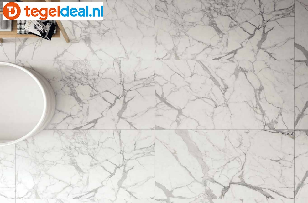 VLT KEOPE Elements Lux, CALACATTA Natural, 60x60 cm