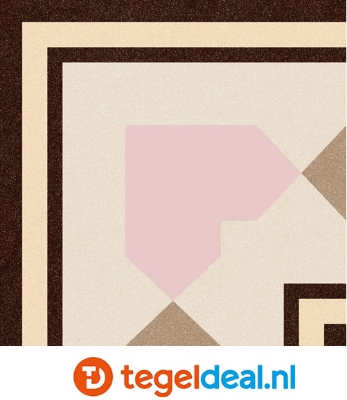 Vives 1900 ORDAL BEIGE, 20x20 cm, patroontegels  