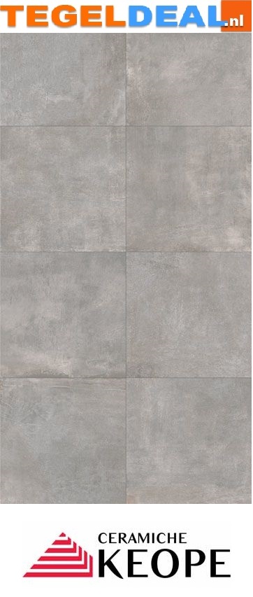 KEOPE Noord Grey, 120x120x2 cm K2, terrastegels