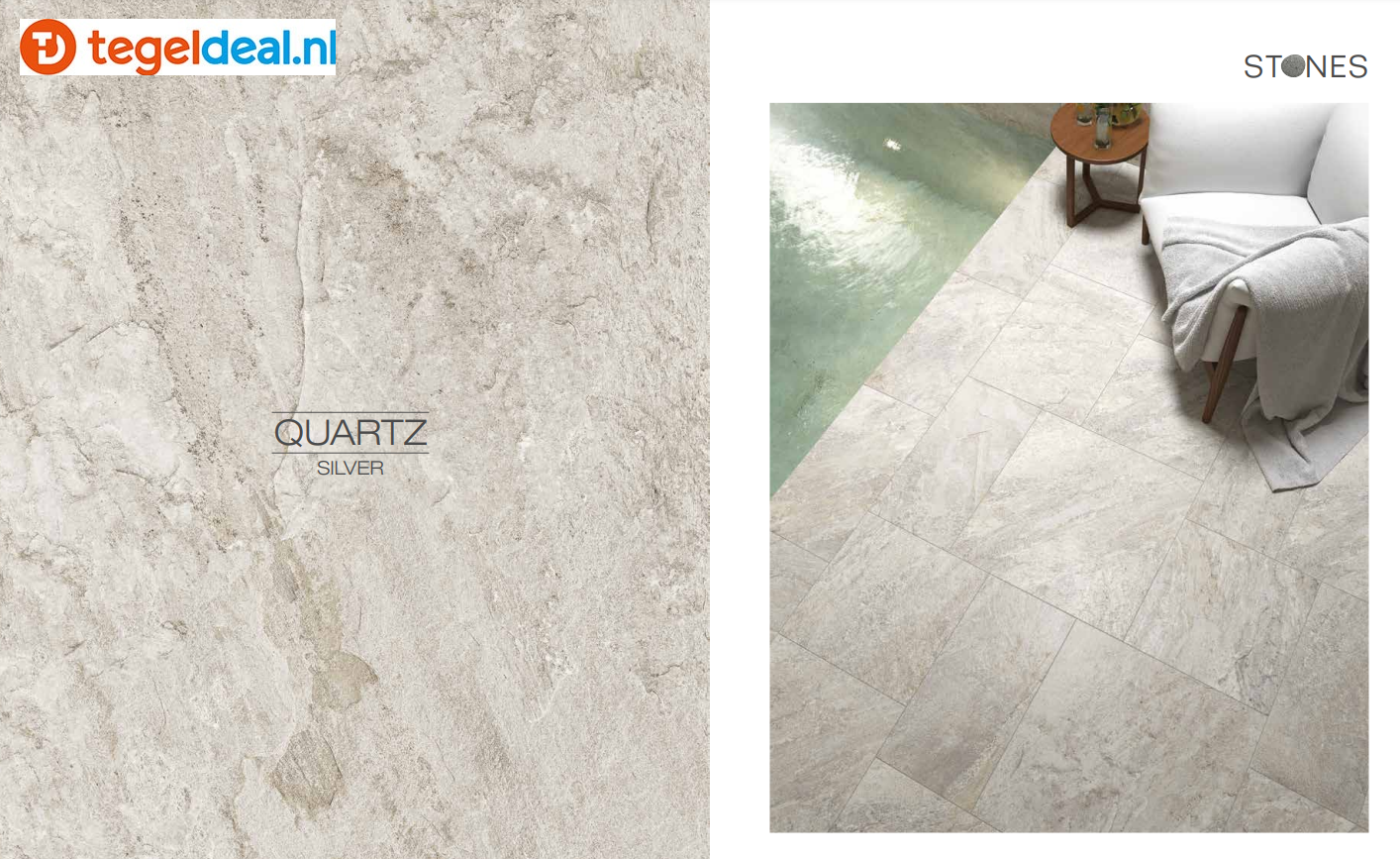 Castelvetro, Quartz Stones in 3 kleuren voor binnen en buiten 
