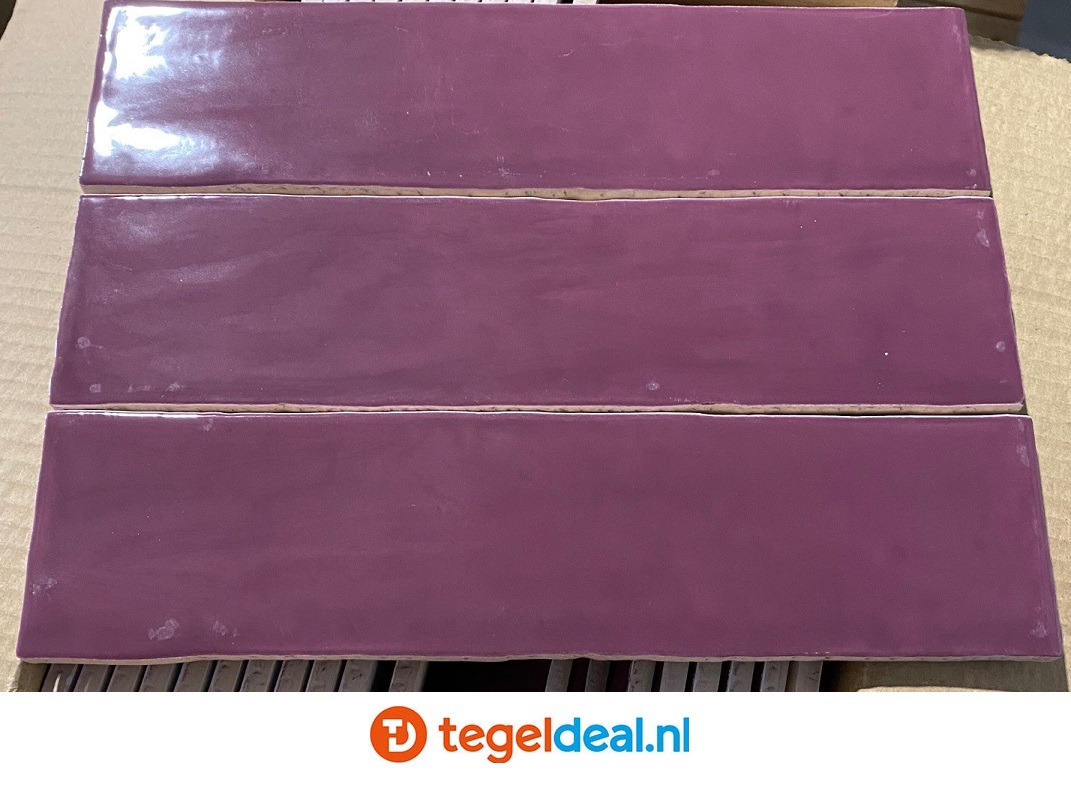 OPRUIMING : 3 m2 Evo WINE, wandtegels - 7,5x30 cm - 3 m2 voor 75,00 euro 