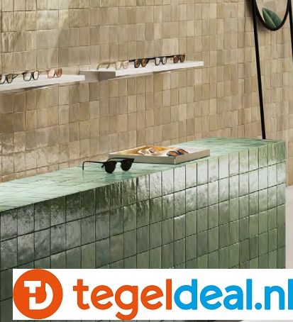 Marazzi Zellige TURCHESE, M5P4, 10x10 cm