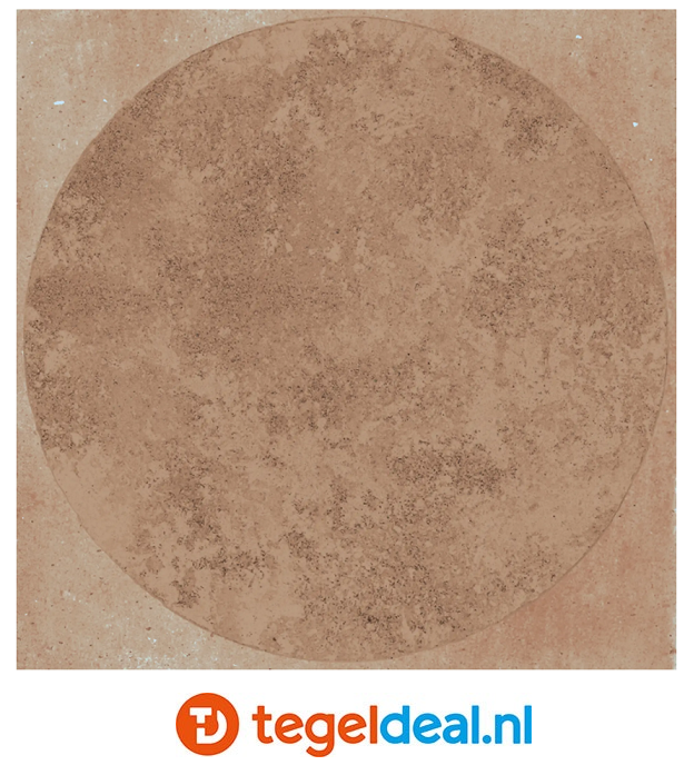 Marazzi ArtCraft COTTO Bolli, 20x20 cm MGVS,  terracottalook decortegels 