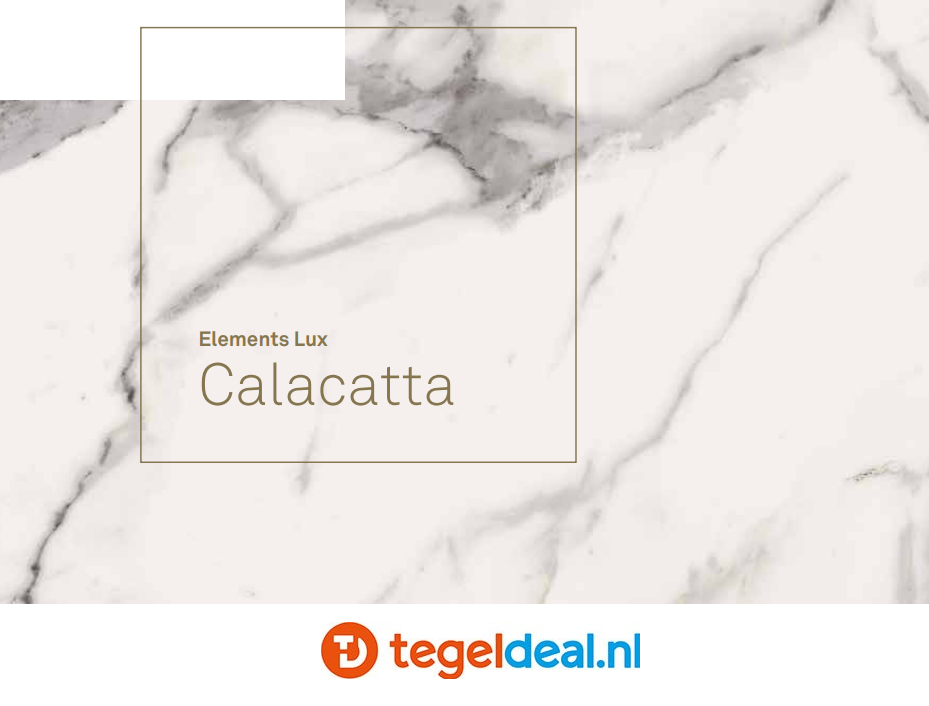 KEOPE Elements Lux, CALACATTA Lappato, 60x120 cm