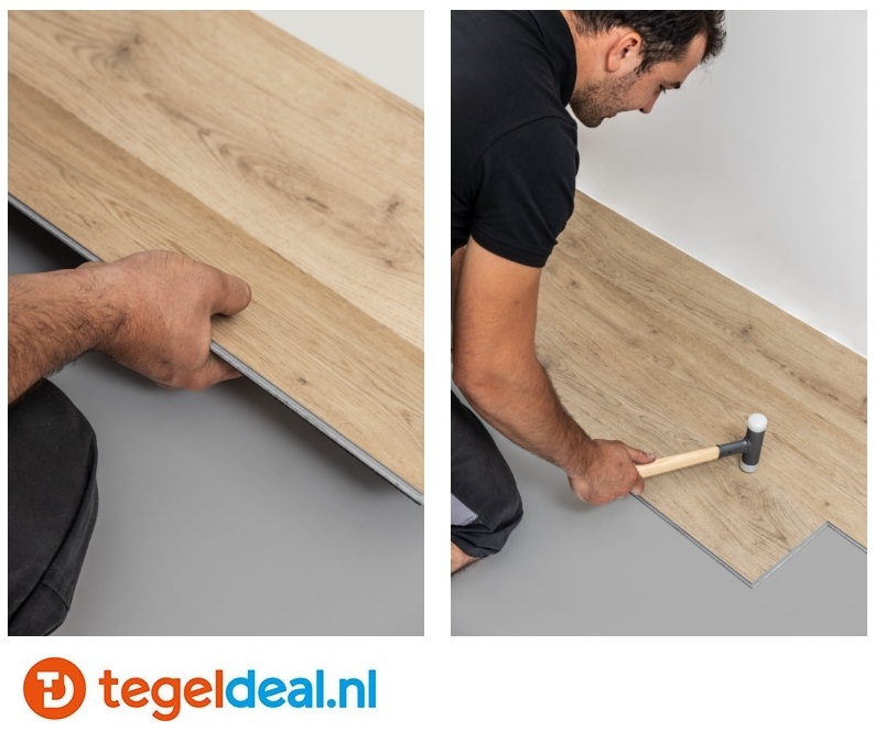 JESI Plank, 18x152,4x0,65 cm, A13040, Rigid SPC Click Vloer      