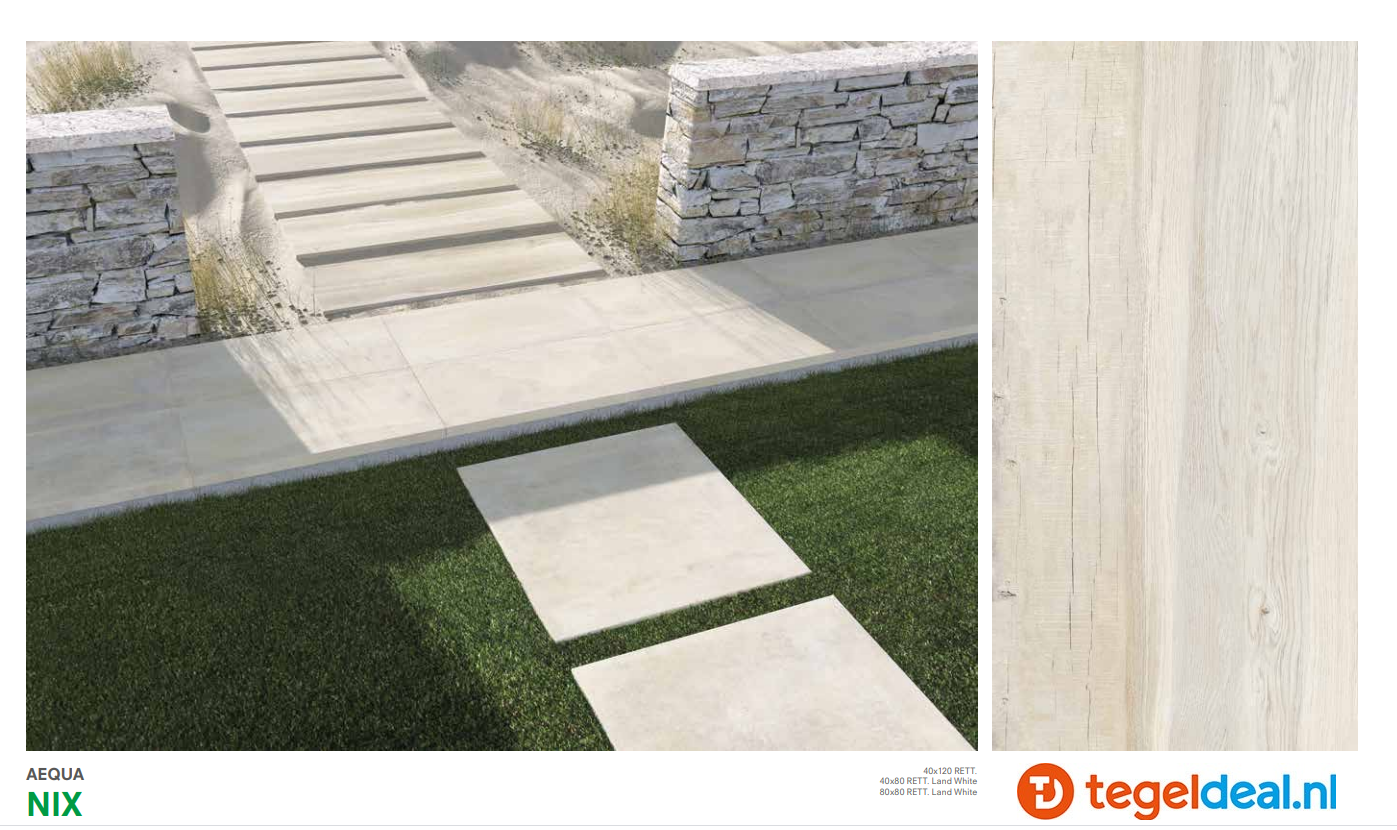 Castelvetro Aequa Nix,  60x60x2 cm, XAQ60R1, terrastegels