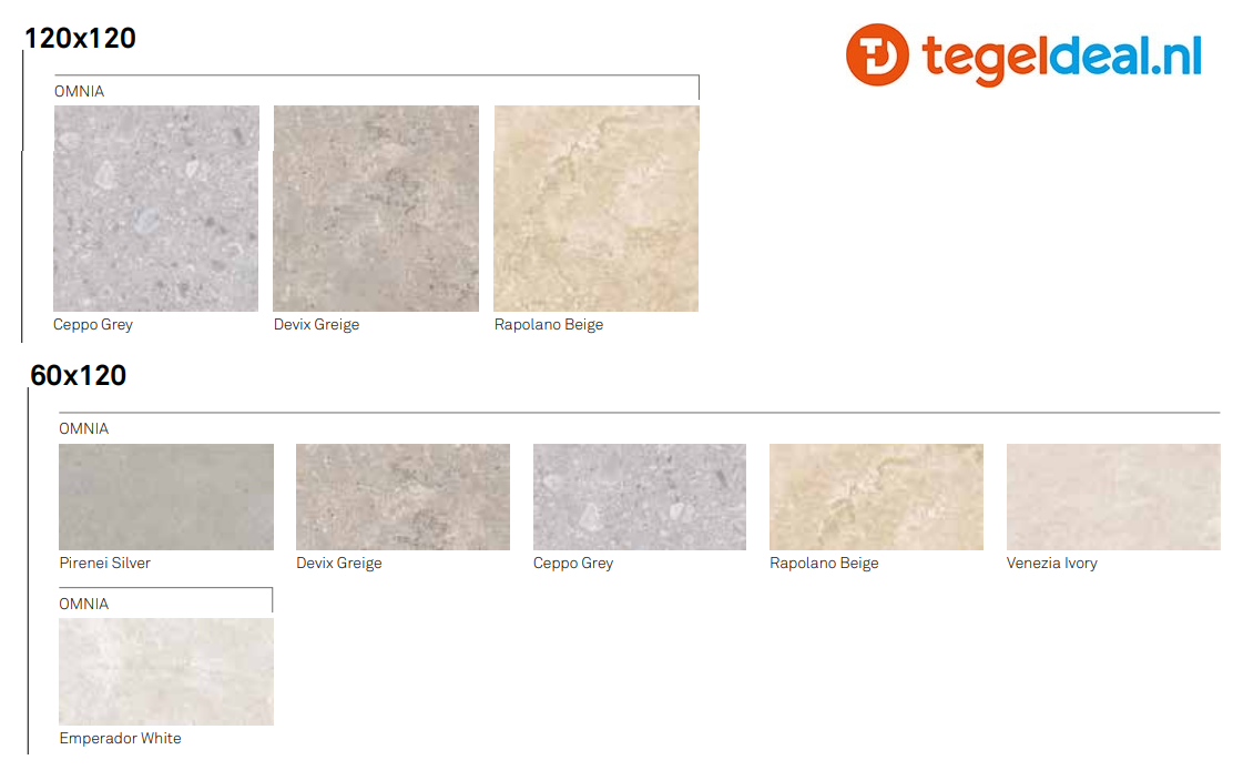 TRT KEOPE Omnia Rapolano Beige, 120x120x2 cm, terrastegels TRT KEOPE Omnia Rapolano Beige, 120x120x2 cm, terrastegels